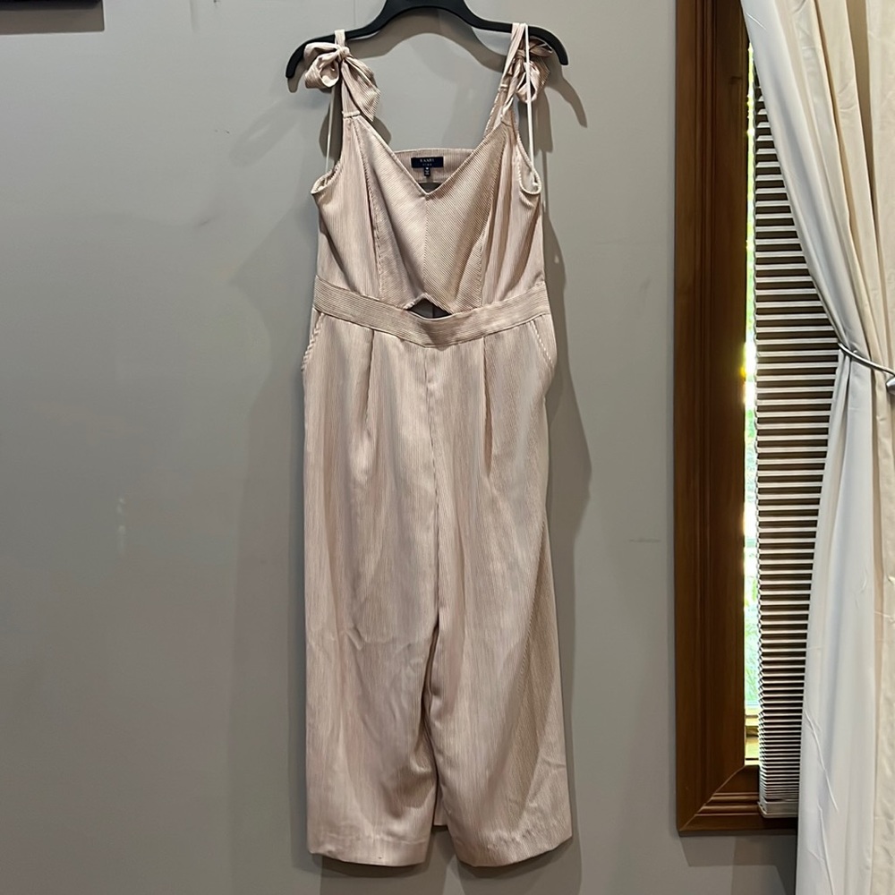 Kaari blue striped jumpsuit - Picture 1 of 6